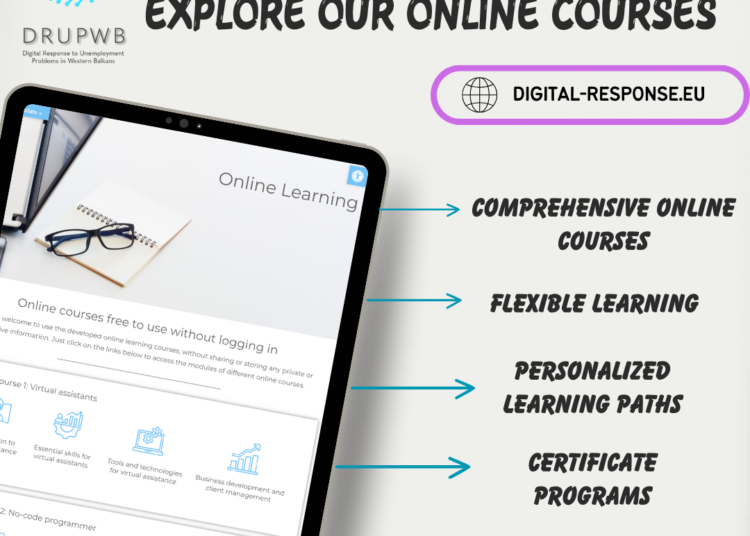 Digital Response to Unemployment Problems in the Western Balkans (DRUPWB) project